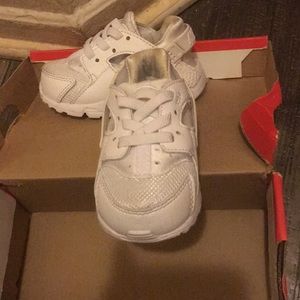 infant white huaraches